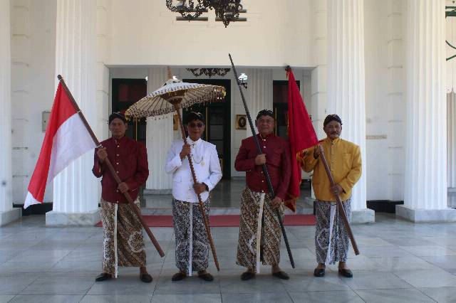 FORKOPIMCAM SUKOHARJO IKUTI RANGKAIAN PASRAH TAMPI PANJI
